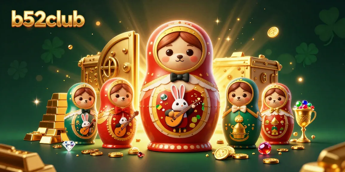 Experience thrilling gameplay at b52club with vibrant casino-themed characters and captivating visuals.