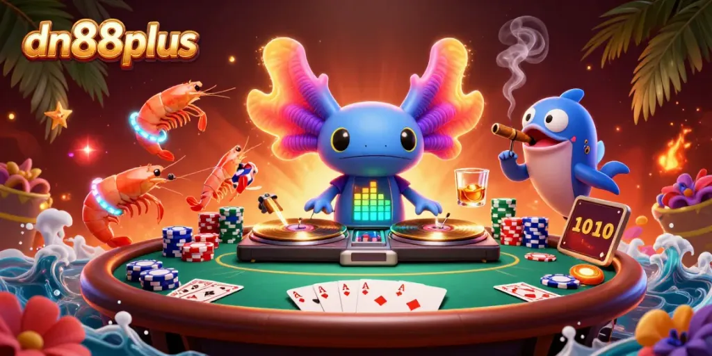 Experience thrilling gameplay at dn88plus with vibrant casino elements and dynamic characters.