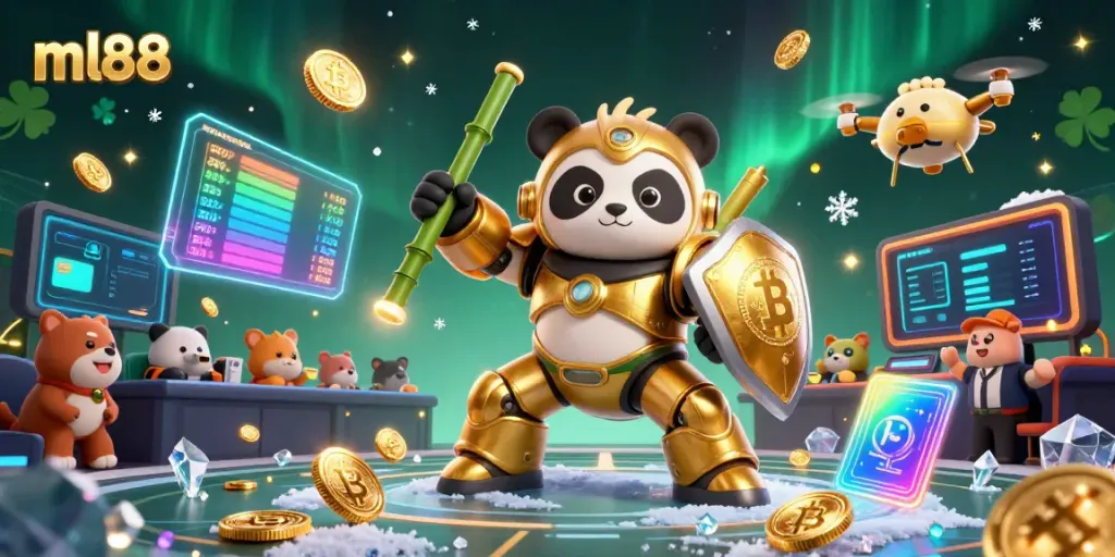 Engage with thrilling casino action at ml88 featuring colorful 3D illustrations and vibrant atmosphere.