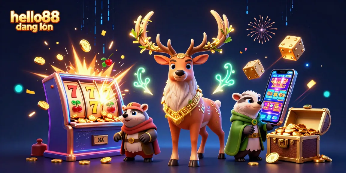 Engage with hello88 đăng nhập to explore the vibrant world of online gambling filled with dynamic casino elements and magical characters.