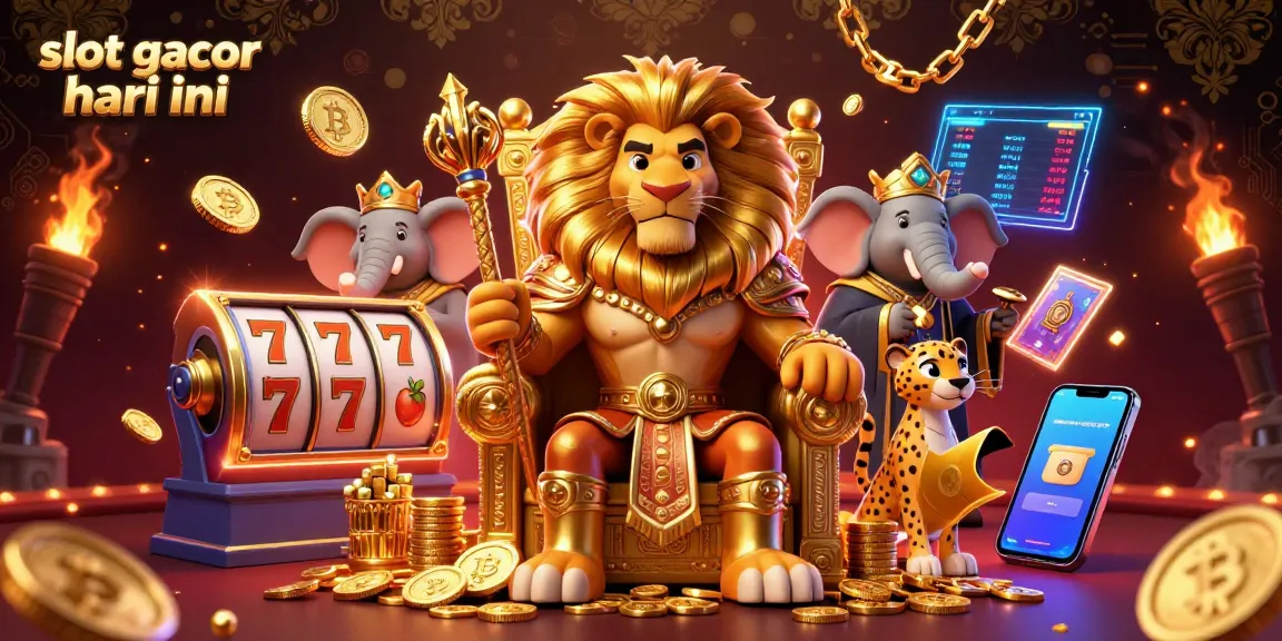 Experience thrilling gameplay with slot gacor hari ini in this lively casino scene featuring iconic characters and digital elements.