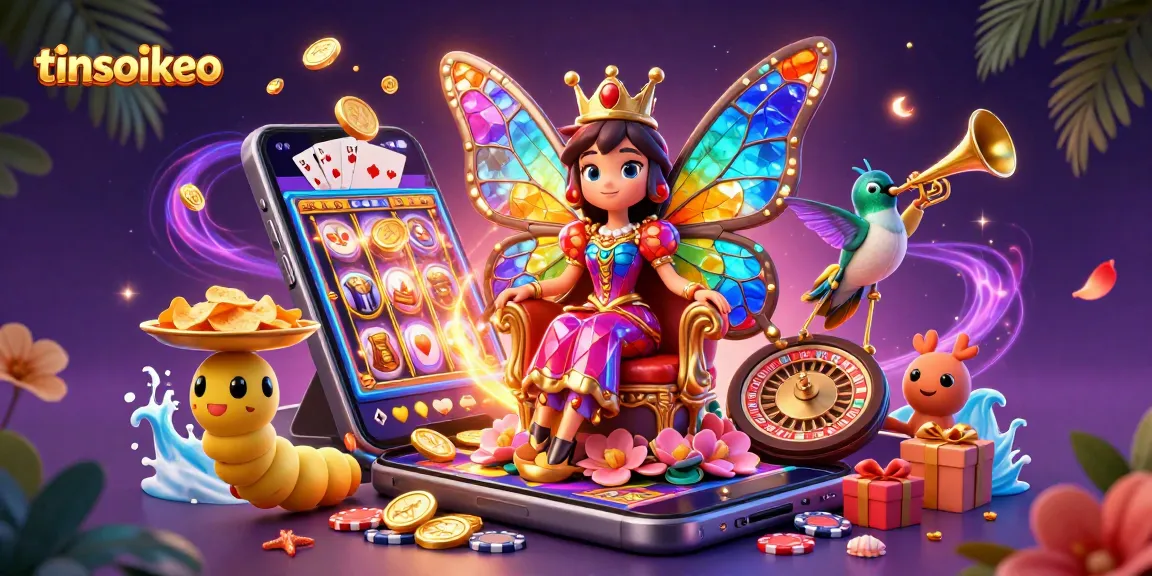 Engage with tinsoikeo for a vibrant, interactive casino experience featuring captivating characters.