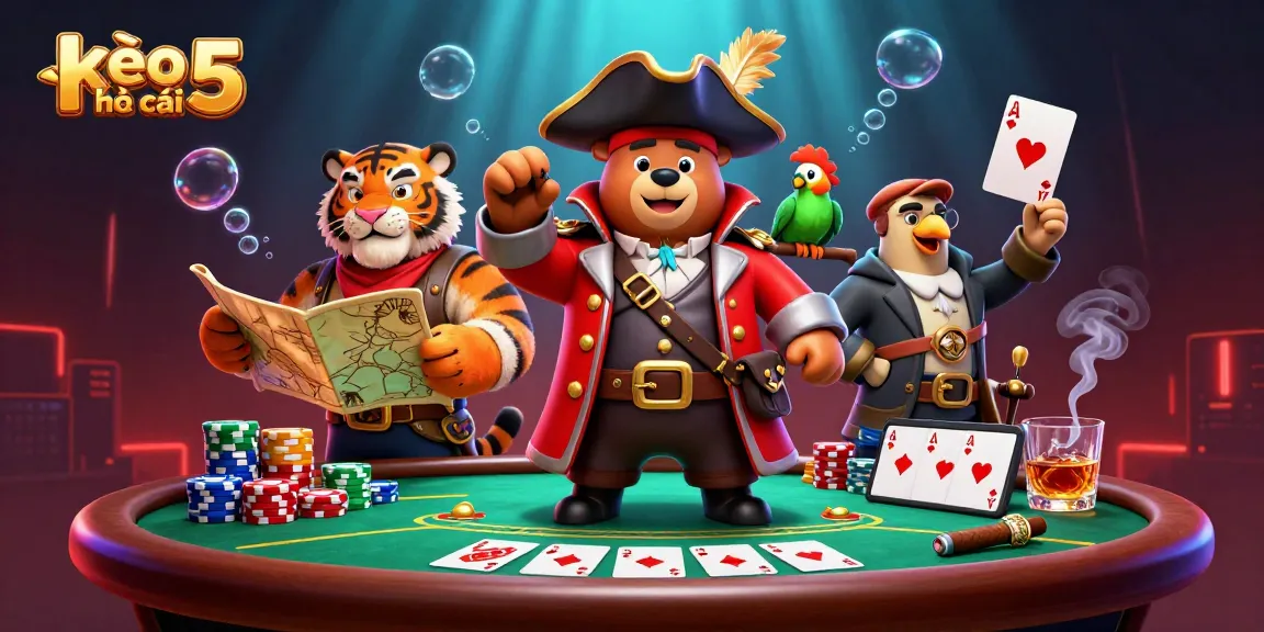 Experience thrilling moments with kèo nhà cái 5 as the pirate captain leads the gaming adventure!