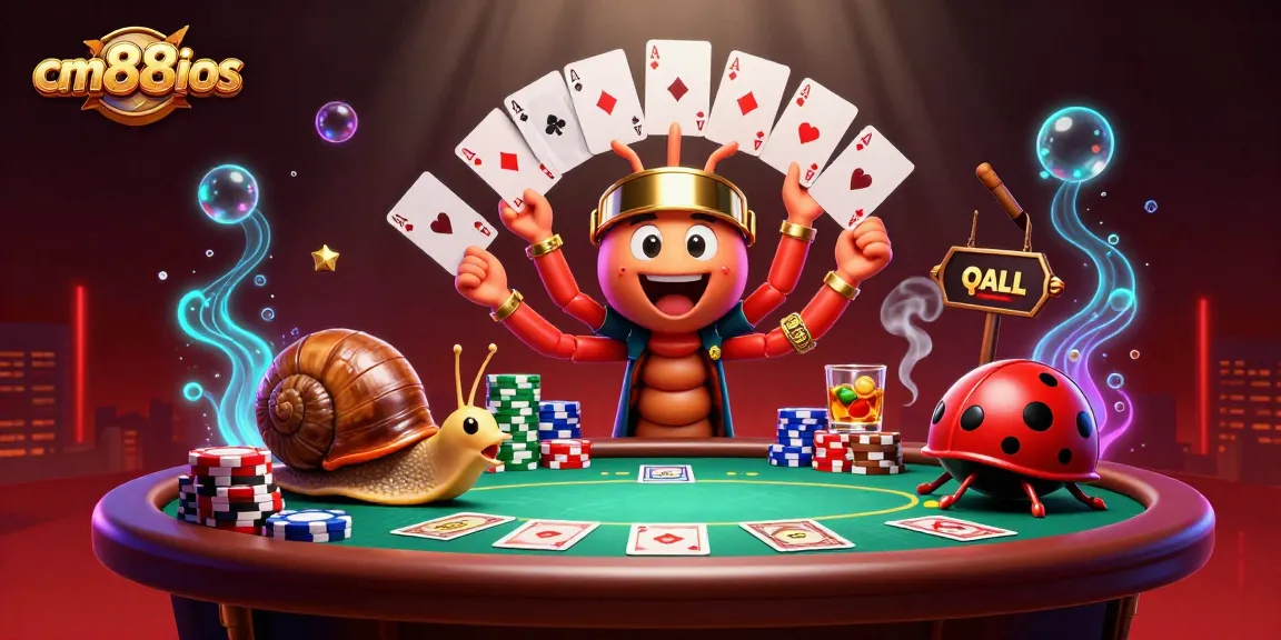 Experience exhilarating gameplay with cm88ios featuring colorful poker elements and dynamic characters.