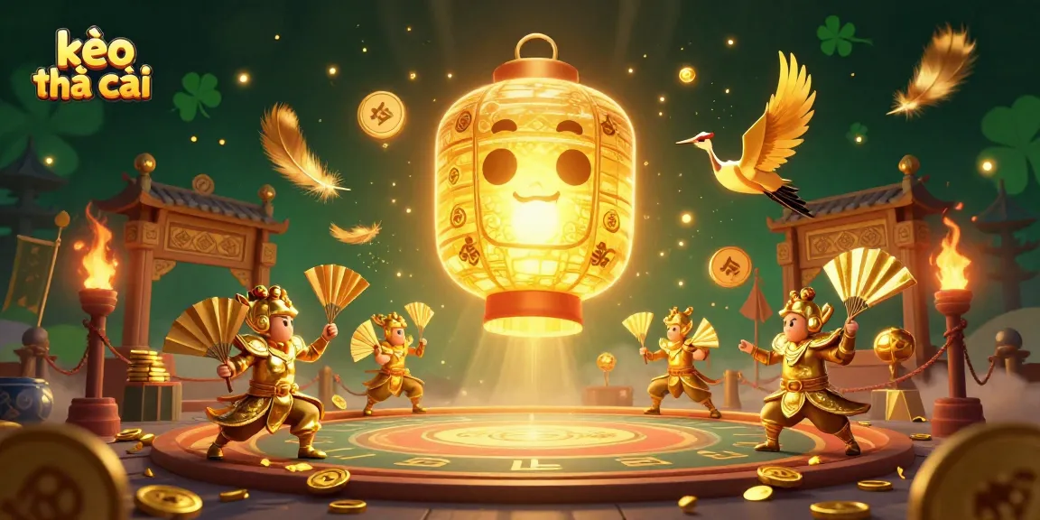 Engage with kèo nhà cái through a vibrant 3D illustration of dynamic casino characters and game elements.