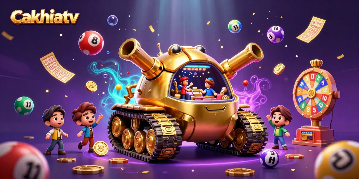 Experience the thrill of cakhiatv with immersive casino adventures inside a golden tank.
