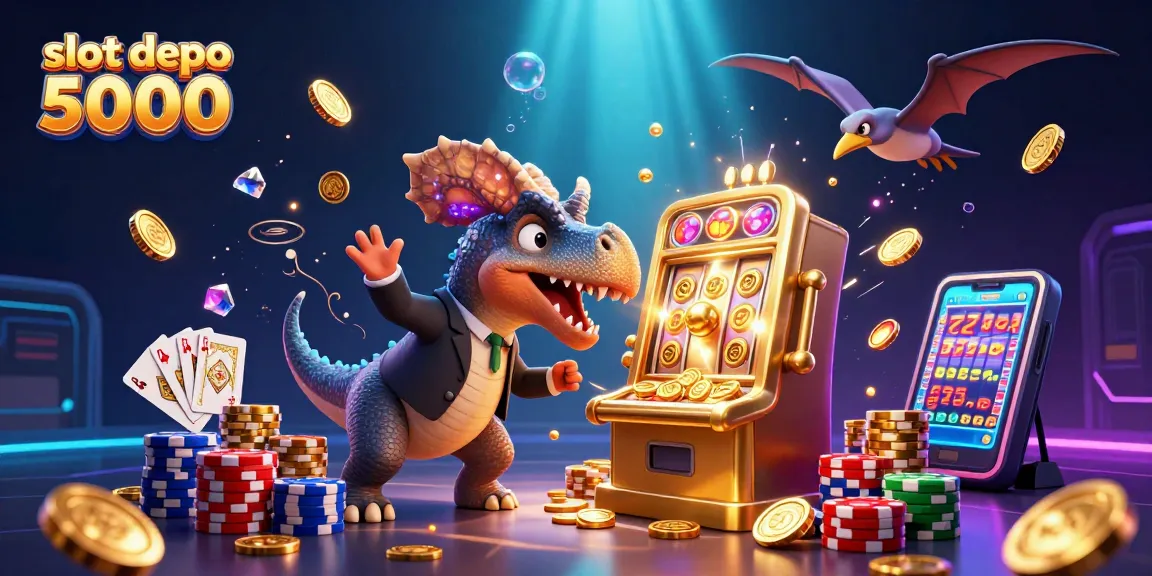 Experience the thrill of slot depo 5000 with a pachycephalosaurus winning big!